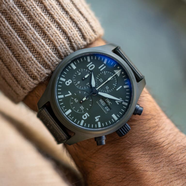 IWC PILOT’S WATCH CHRONOGRAPH TOP GUN EDITION “WOODLAND”