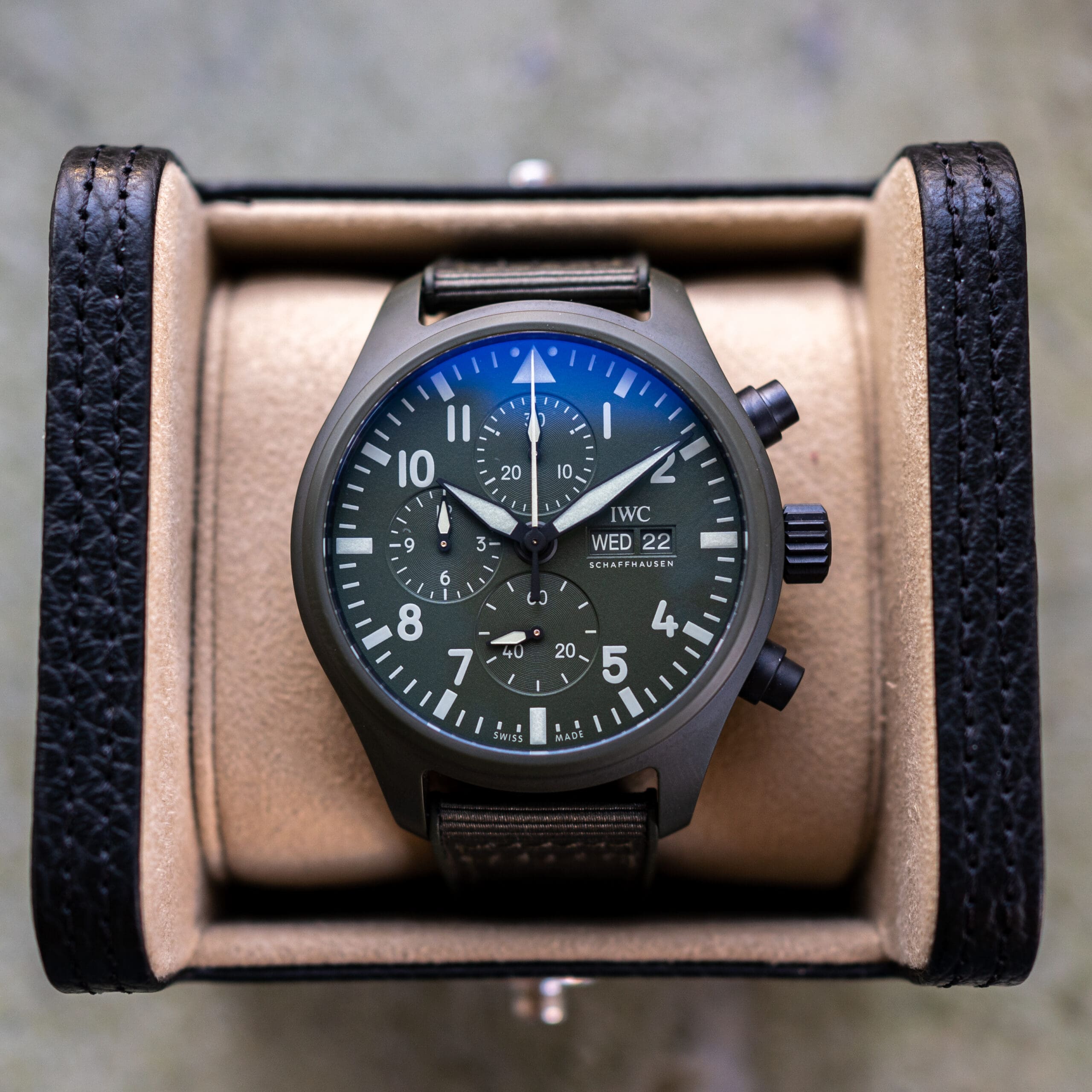 IWC PILOT’S WATCH CHRONOGRAPH TOP GUN EDITION “WOODLAND”