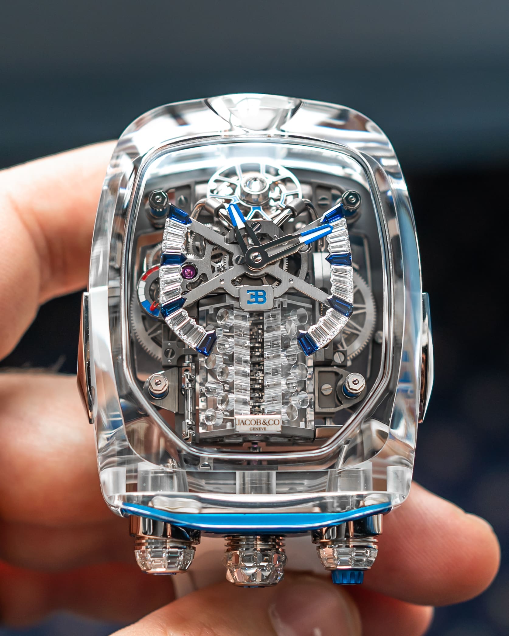 Jacob & Co. Bugatti Chiron Tourbillon Sapphire Crystal