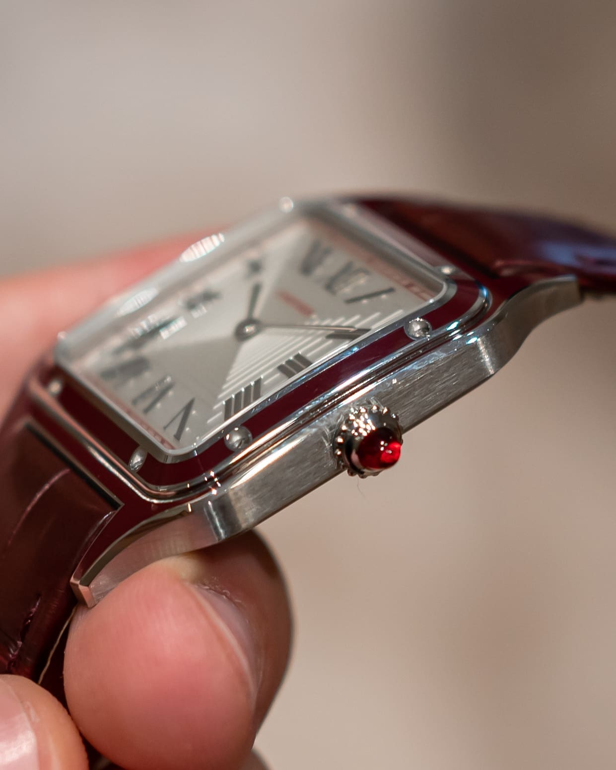 Cartier Santos Dumont Platinum WGSA0053