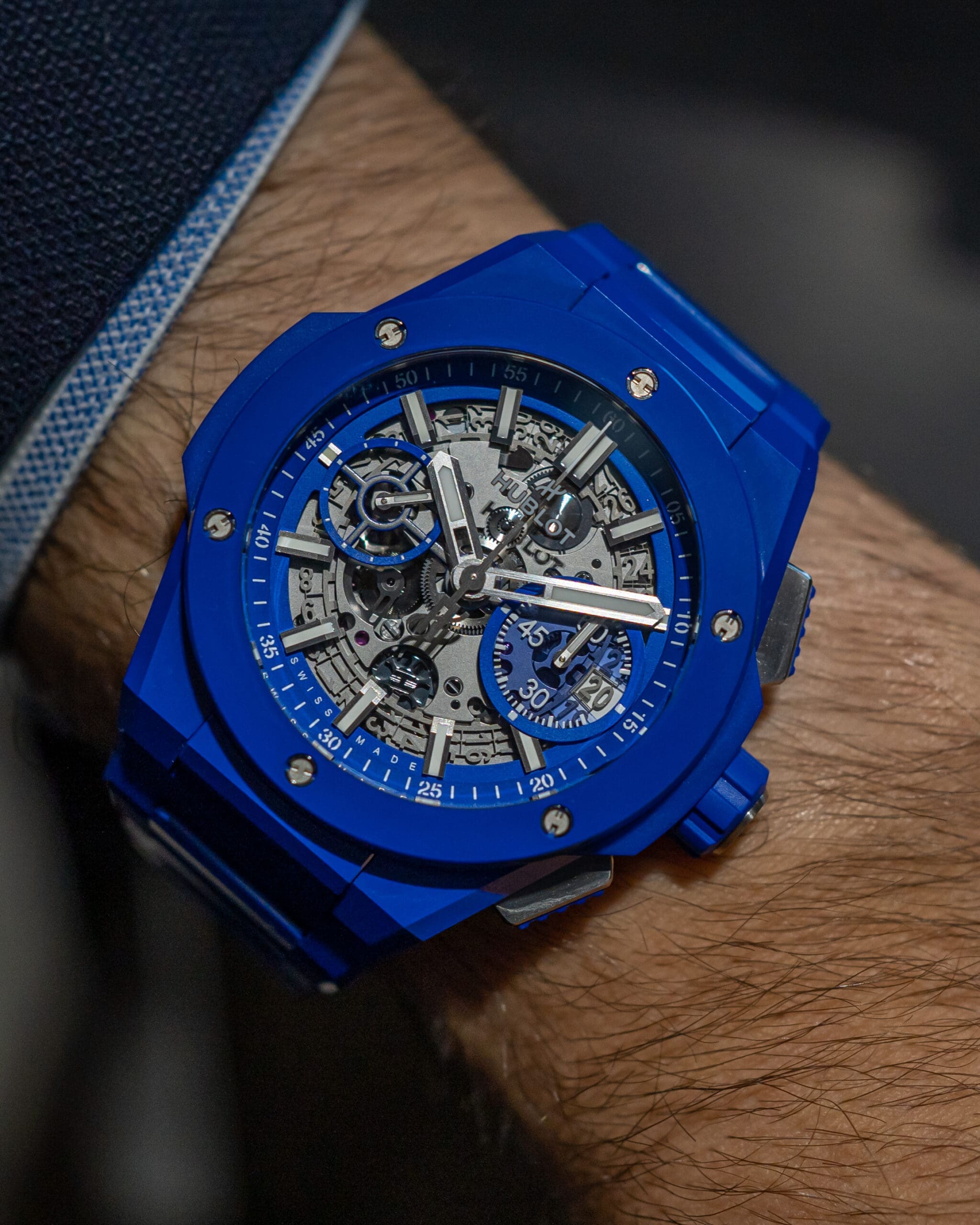 Hublot BIG BANG INTEGRAL INDIGO BLUE CERAMIC 42mm 451.EX.5129.EX